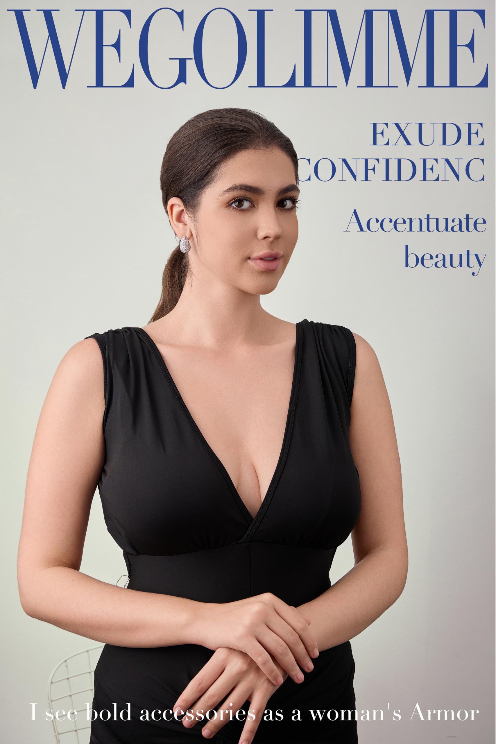 WEGOLIMME Orecchini a Goccia Argento 925 Oro Donna Punto Luce a Bottone Piercing Orecchio Anallergici Gioielli Idee Regalo Donna Compleanno Mamma Fidanzata Migliore Amica Sposa Anniversario Matrimonio