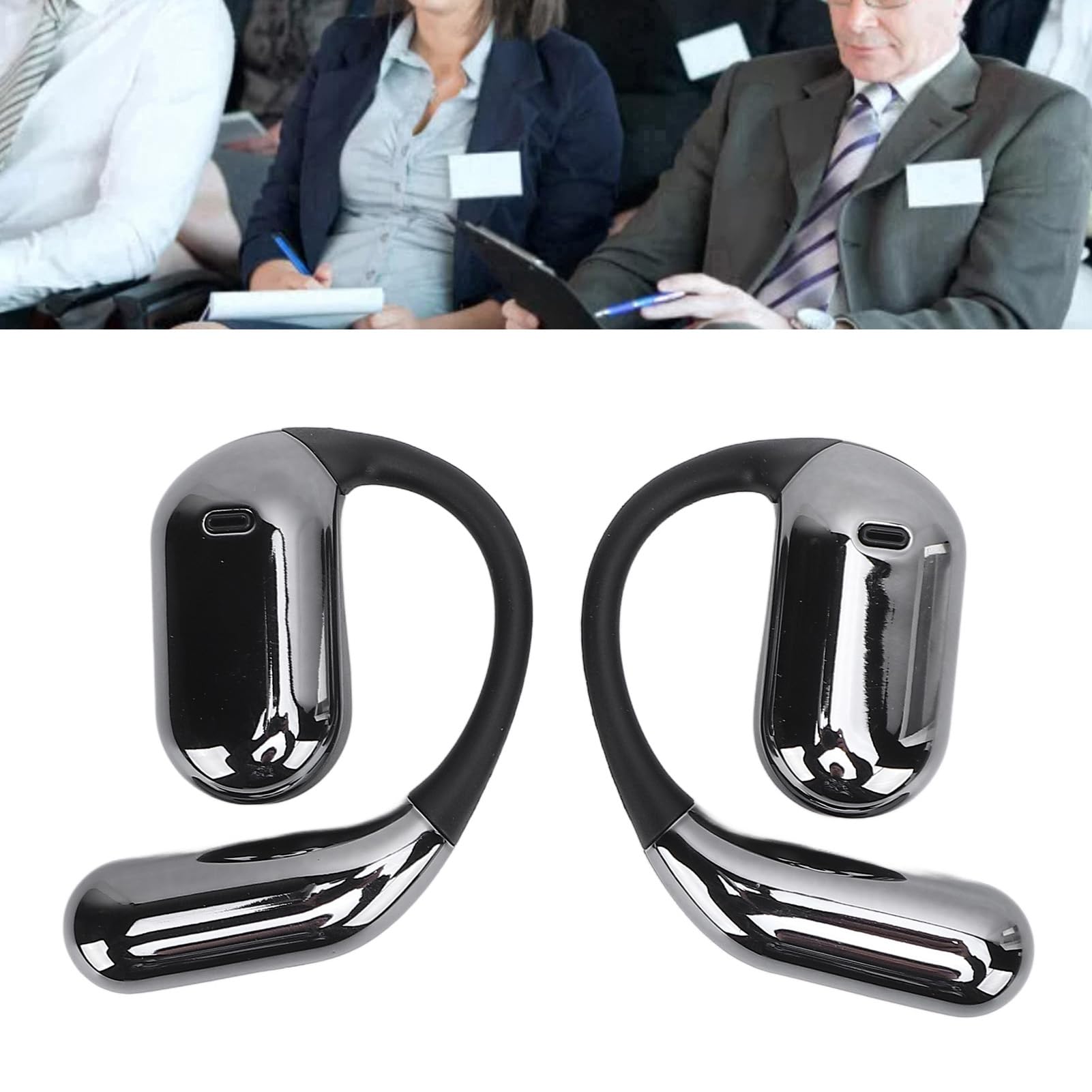 KUIDAMOS Auricolari per Traduttore di Lingue Traduzione Efficiente con Intelligenza Artificiale Chiamata Musicale 3 in 1 per Viaggiatori D'affari (#1)
