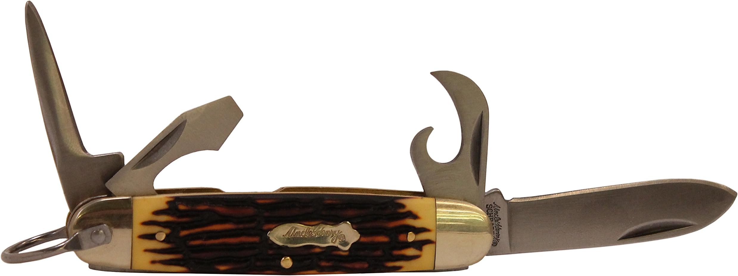 Uncle Henry 23Uh Traditional Scout Pocket Knife Multi, One Size