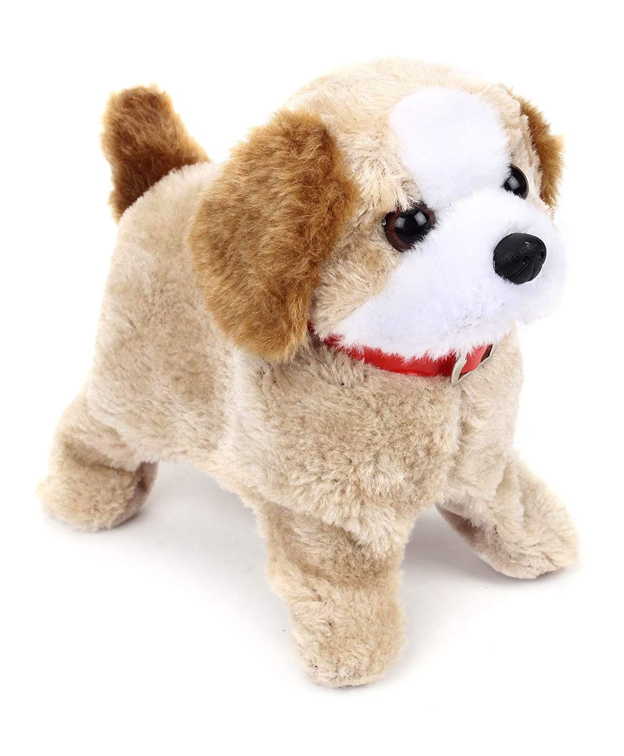 SARJUDAS ENTERPRISE Barking, Waging Tail, Walking and Jumping Puppy Baby Toy, Battery Operated Back Flip Jumping Dog with Sound and Music Best Gift for Toddlers and Kids (B097KBJMR5) Amazon Price History, Amazon Price Tracker