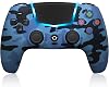 Controlador inalámbrico para PS5, compatible con PS5/Pro/Slim/PC, reemplaza el controlador de PS5 con joysticks de efecto Hall, gatillos de efecto Hall, giroscopios de 6 ejes, doble vibración y turbo, conector de audio de 3.5 mm/altavoz, azul 1