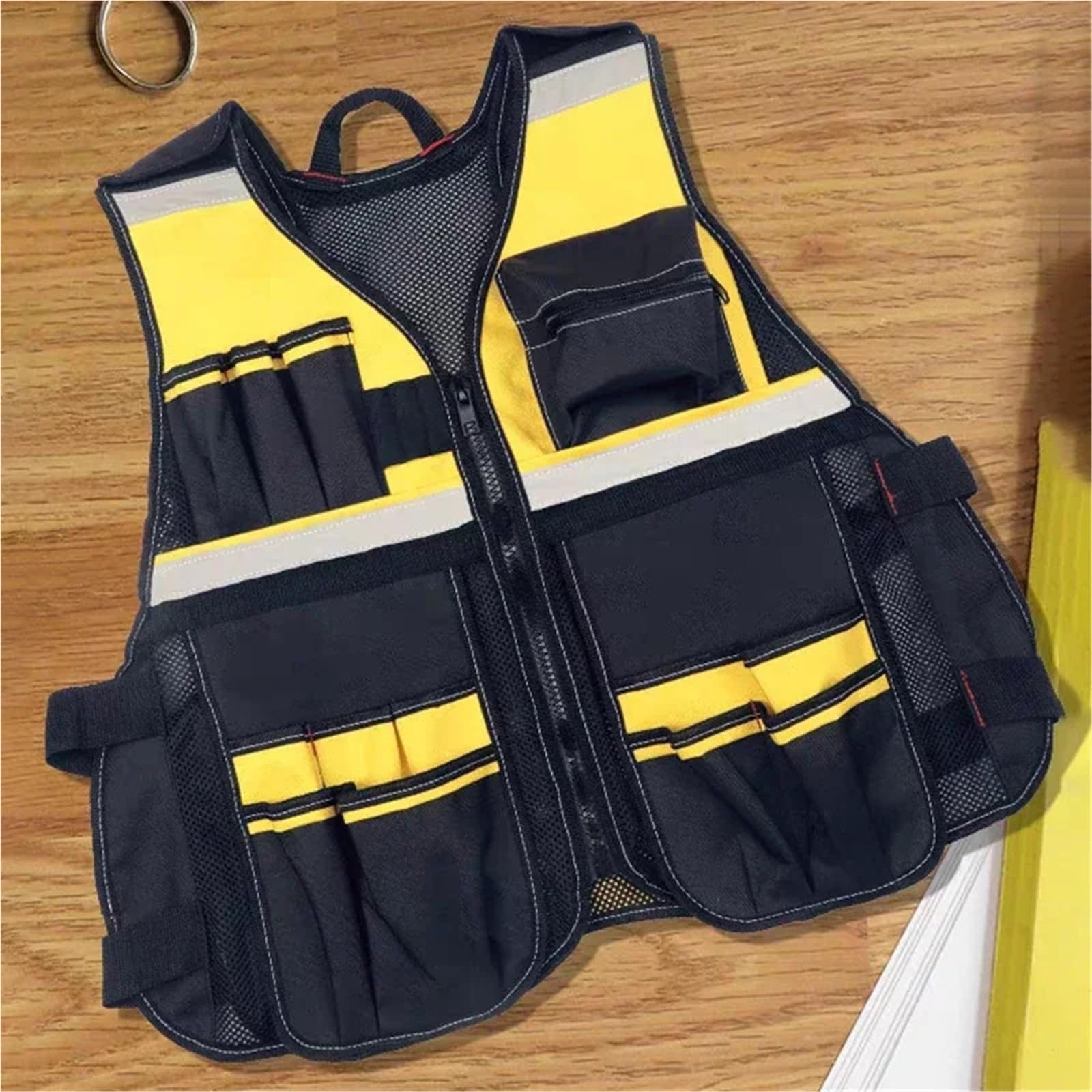 Werkzeugweste Tool Vest Multifunctional Portable Storage Accessories Carpenter Electrician Repair Wrench Screwdriver Hardware Organizer(Tool vest)