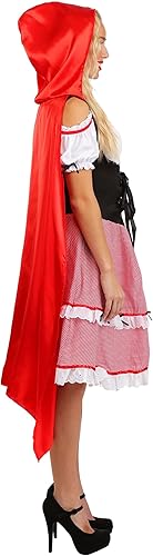 Vista 7 de Fun Costumes Knee Length Little Red Riding Hood Costume