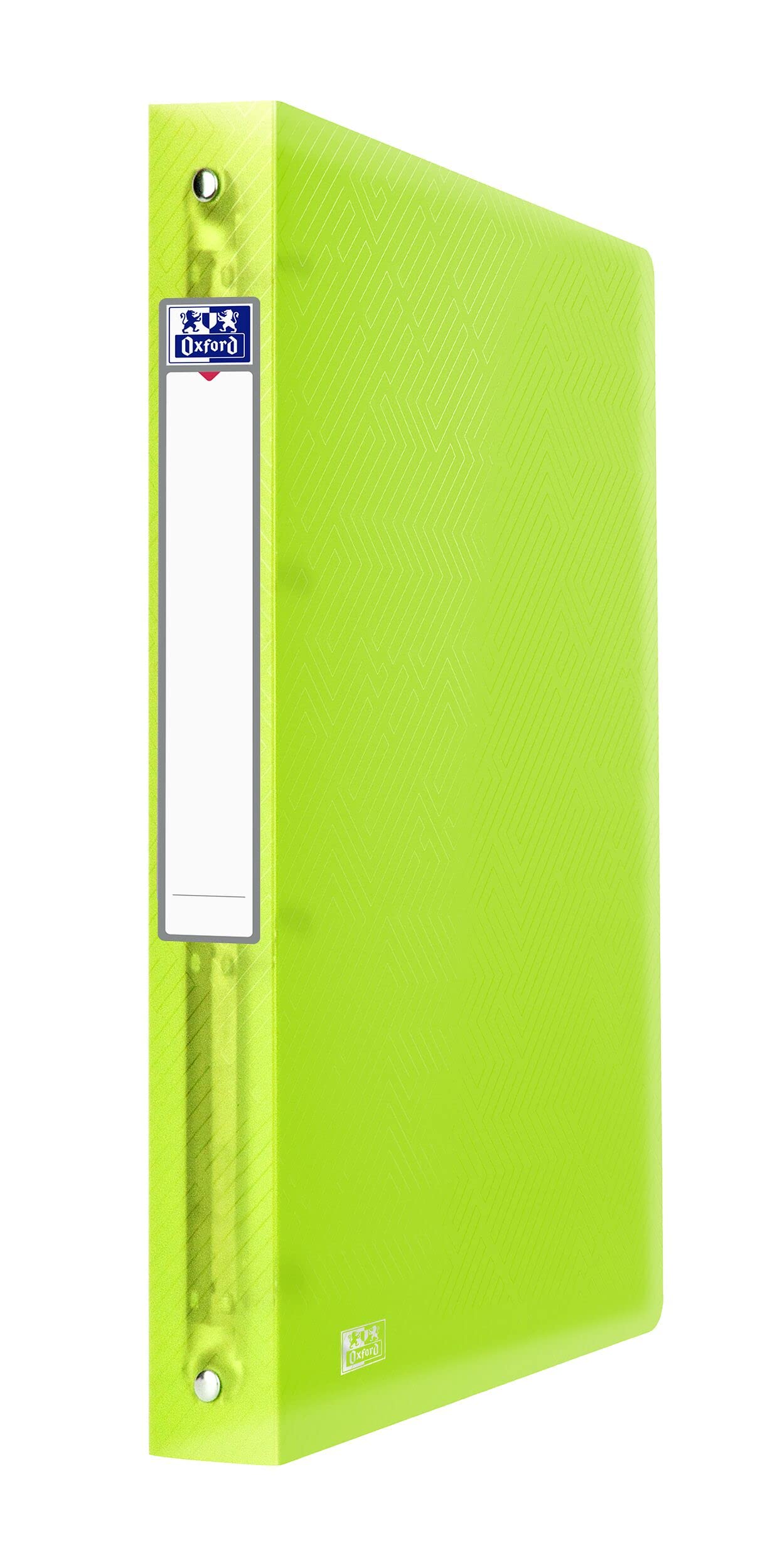 Oxford, Lot de 10 classeurs en plastique translucide A4 40 mm