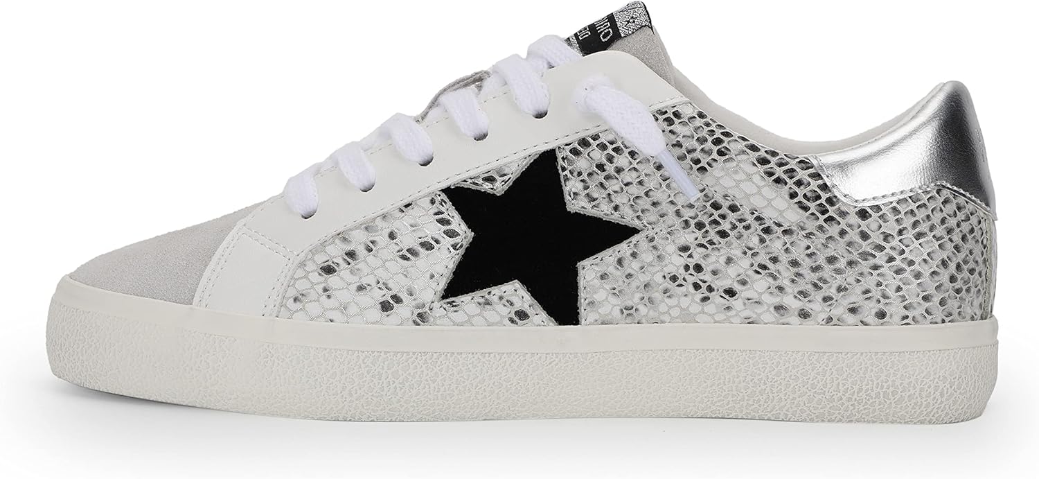 VINTAGE HAVANA Womens Kate Slip On Sneakers Shoes Casual - Gold, White