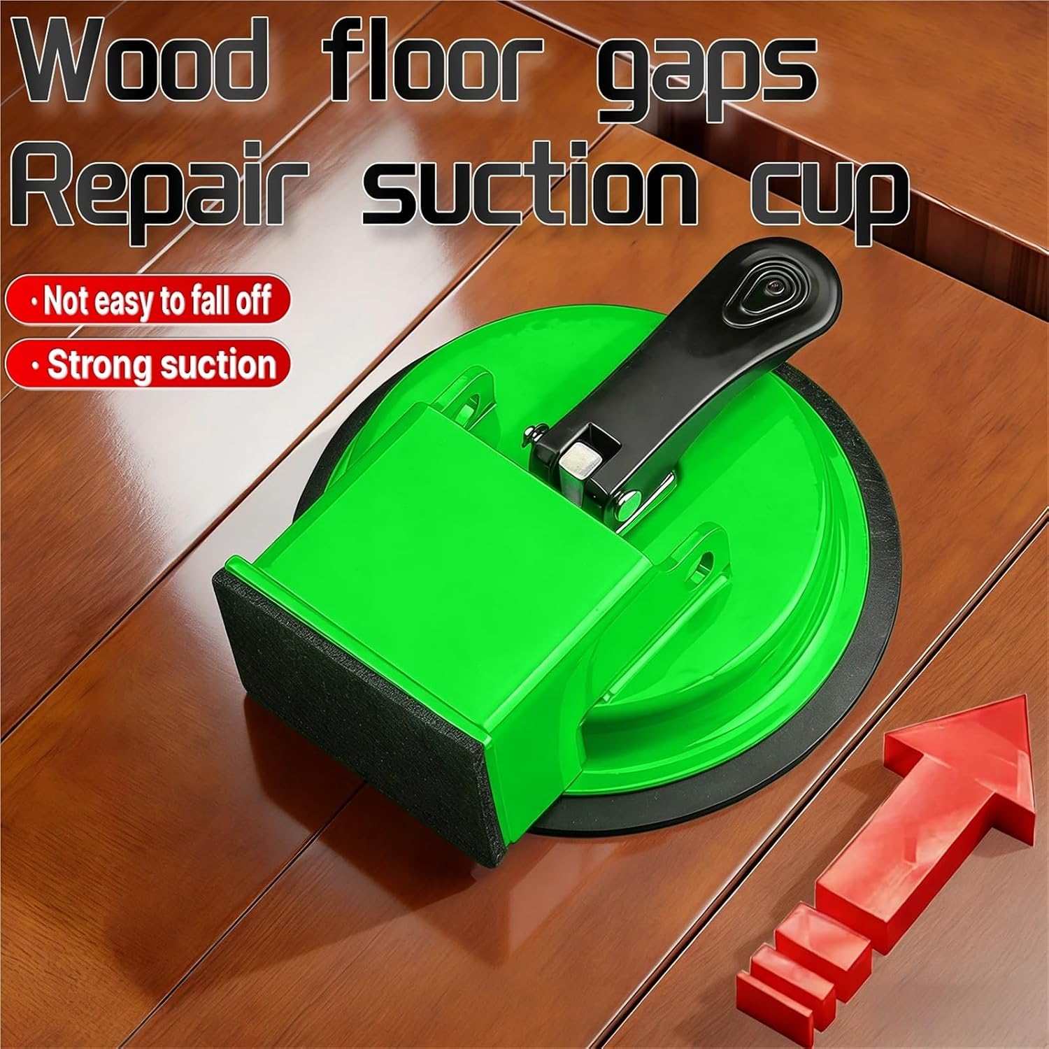 Heavy-Duty Floor Gap Fixing Tool - Repair Kit for Laminate, Vinyl Tiles, and Wood Planks(Orange)