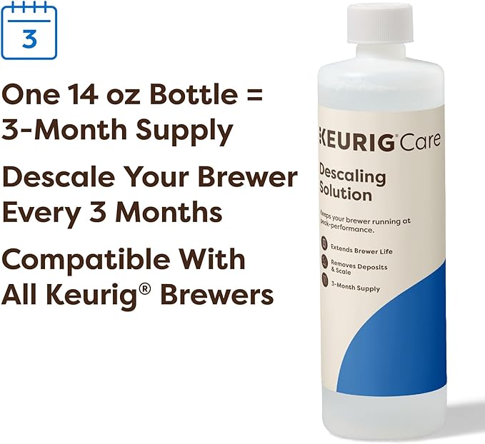 Kit de Limpieza Keurig con Solución Desincrustante y 4 Cápsulas de Enjuague miniatura 5