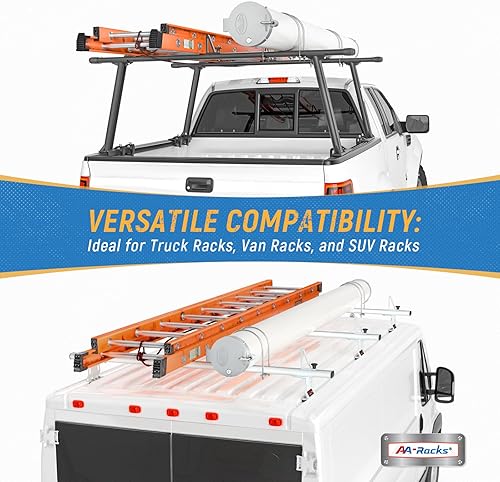 Miniatura 5 de AA-Racks Kit de portador de conductos universal para tubería de PVC de 8 pulgadas, no requiere perforación, negro