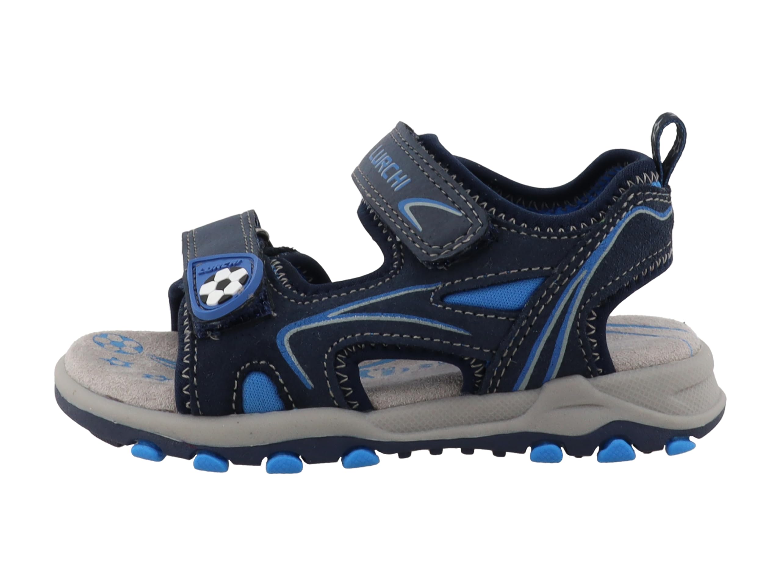 Lurchi 95L0063002 Sandal, Navy-Cobalt, 10 UK Child