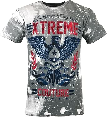 Xtreme Couture By Affliction Men's Graphic T-Shirt - American Original Y2K Style - View #11