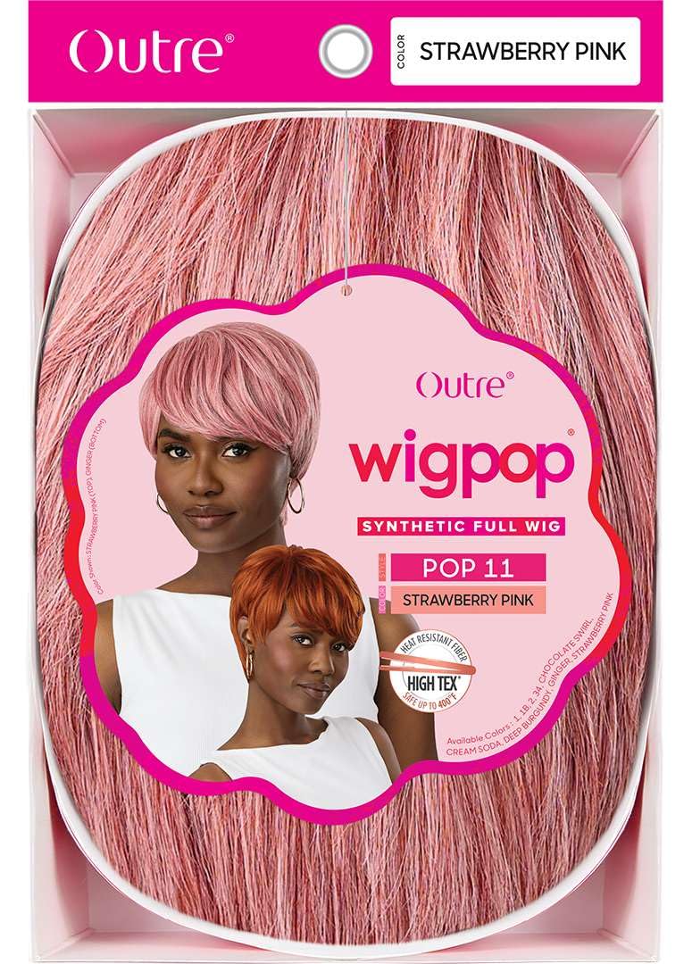 Outre Wigpop Synthetic Full Wig - POP 11 (BROWN GRAY 34)