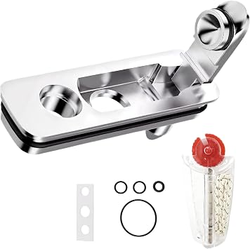 Lighter Gasket Seal, Lighter Repair Kit Compatible with Zippo Lighter,Anti-Evaporation Accessories,Refillable Lighter Parts - Wick,Flint Stone,Cotton Felt Pad,Rubber Rings and Metal Gasket