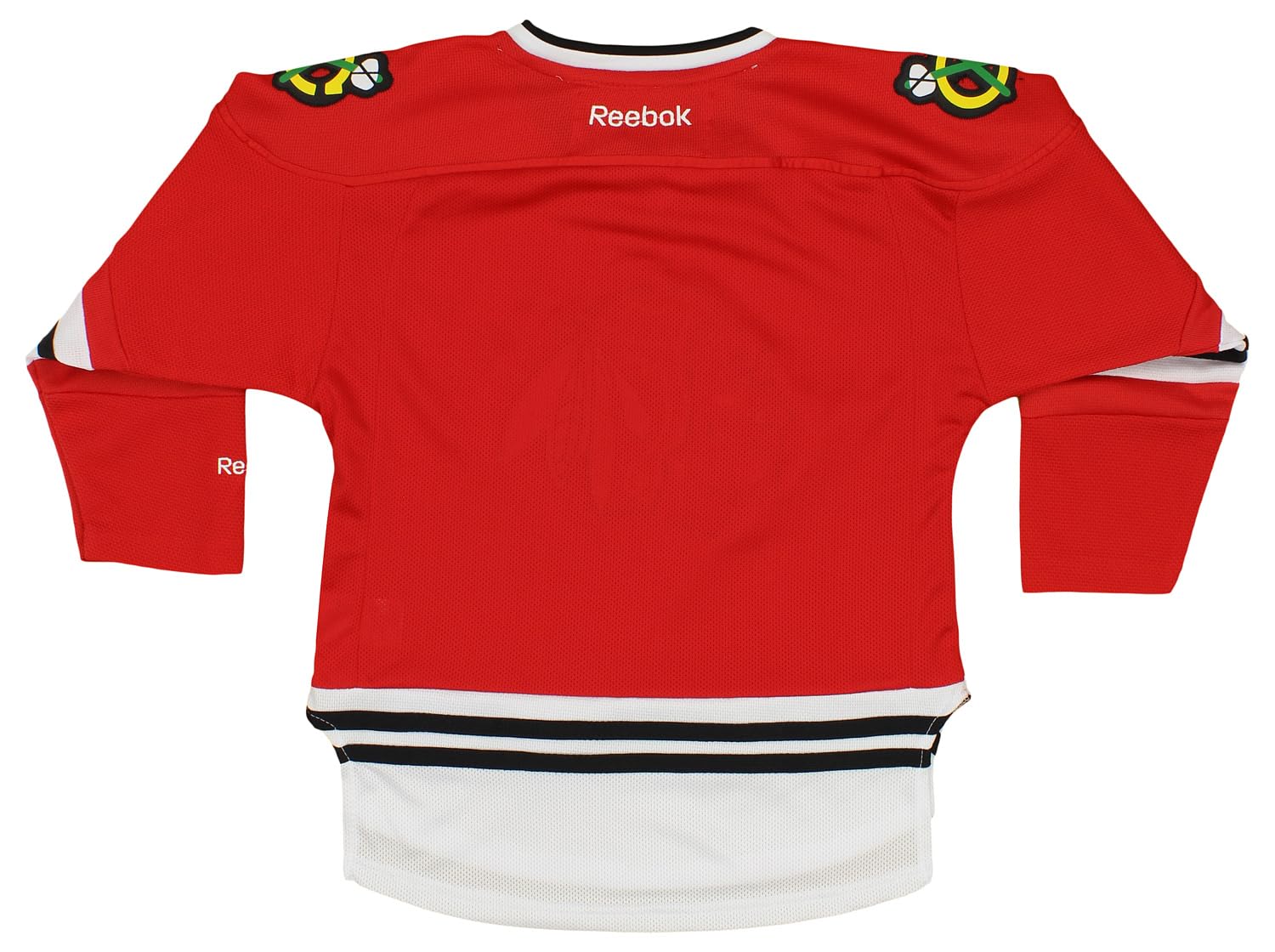 NHL Chicago Blackhawks Boys Official Licensed Red Blank Jersey, Kids (4-7) One Size Fits Most