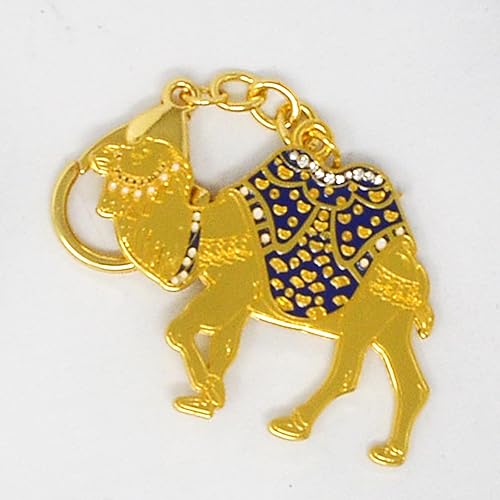 Miniatura 4 de Feng Shui Cash Flow Camel Amuleto Llavero Sabiduría China Riqueza Porsperidad Éxito Buena Suerte Amuleto Lucky Fengshui Regalo