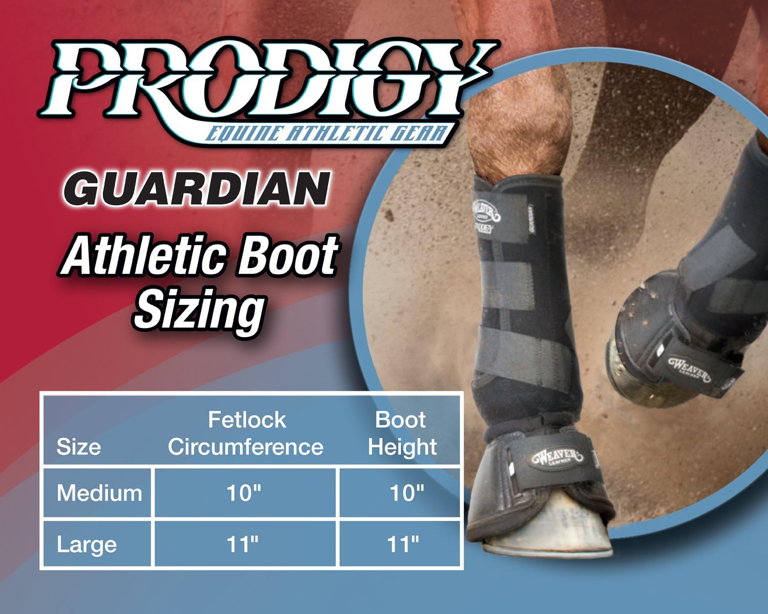 Weaver Leather Prodigy Guardian Athletic Boots