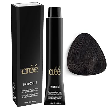 Cree Professional 3 - Dark Brown Permanent Hair Color - Long Lasting, Rich Vibrant - Gray Coverage 100ml - 3.4 fl.oz.