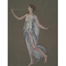 ArtDirect Figure study for the figure of Fame 1986 Unframed Art Print Giclee Poster by Edwin Austin Abbey - Ready for Framing with Customization Sizes 8x10, 11x14, 15x20, 24x31, 36x47 and 46x60 inches
