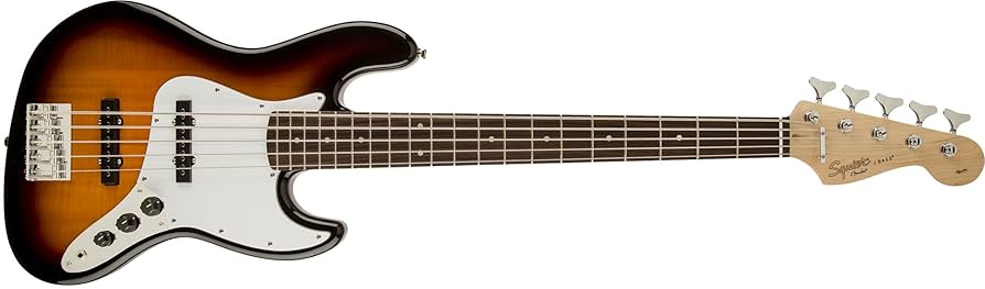 Squier By Fender Jazz Bass 左利き用 Amazon.com: Squier by Fender Affinity Jazz Bass V 5-String