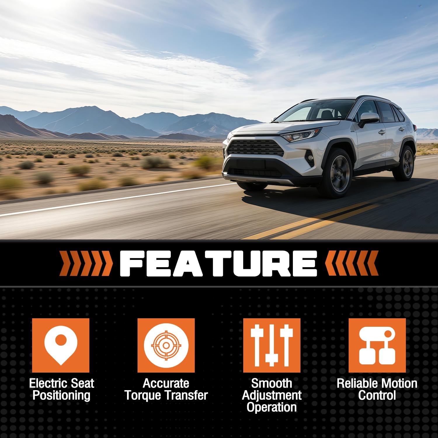 Power Electric Seat Adjustment Gear Fit For Toyota RAV4 Camry Venza Avalon 2017-2023 Fit For Lexus ES260 2017-2023 Replace 99887-55975