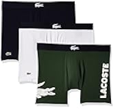 Men's Cotton Stretch Big Croc Print Boxer Briefs, 3-Pack