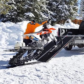 Caliber MX Ramp Pro 13561, Folding Powersport Bike Ramp, 1,200-lbs. Capacity