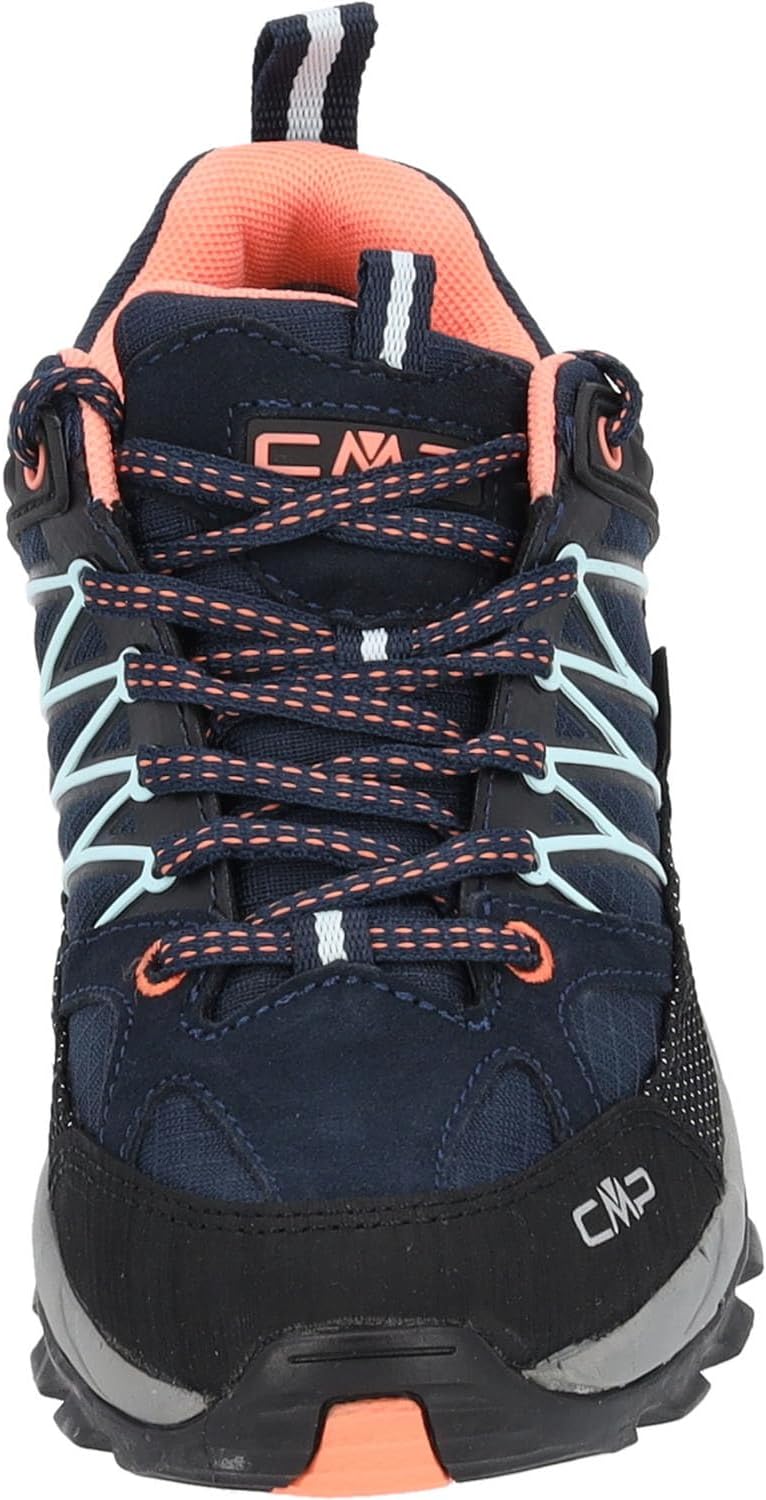 CMP – F.lli Campagnolo Women's Rigel Low Rise Hiking Boots, Blue B Blue Giada Peach 92ad, 4 UK