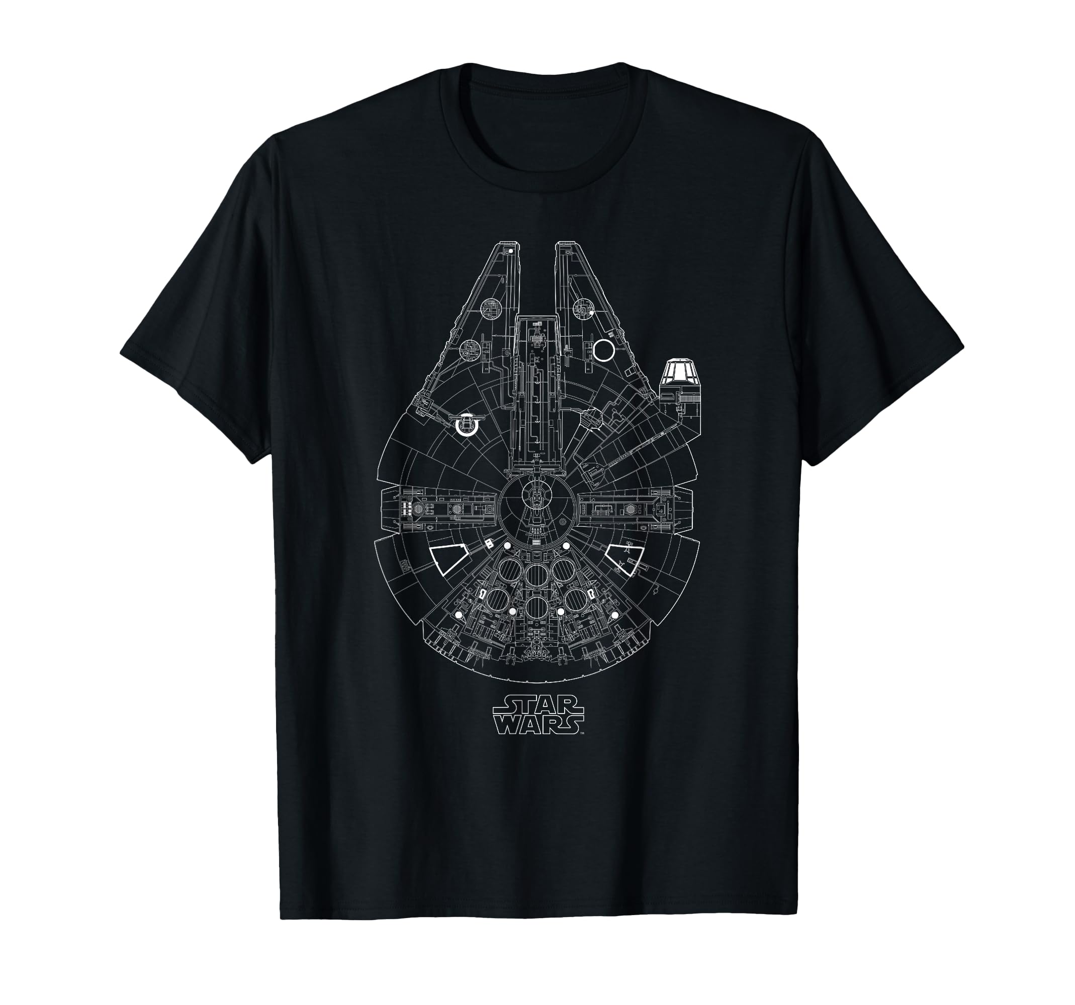 Millennium Falcon Lines T-Shirt