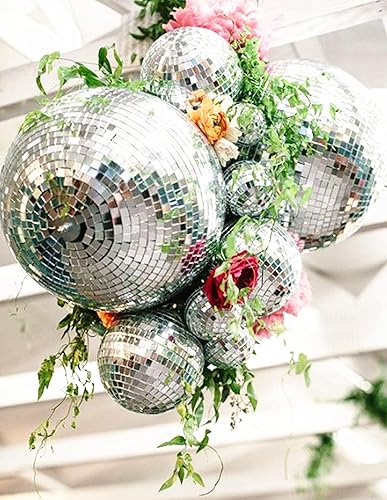 Miniatura 4 de REDODECO Adhesivos de Mosaico de Espejos de Cristal Real en Plata para Manualidades, Azulejos de Cristal Cuadrados Autoadhesivos, 5mm por 5mm