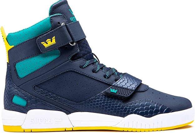 Zapatos Altos Supra Precio - Supra Breaker Hombre Blancas