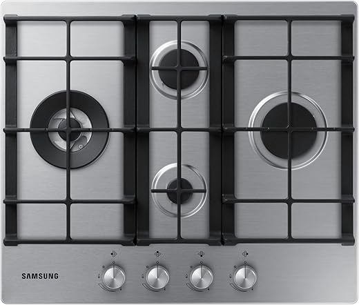 Samsung NA64H3031BS Incasso Gas Nero, Acciaio inossidabile