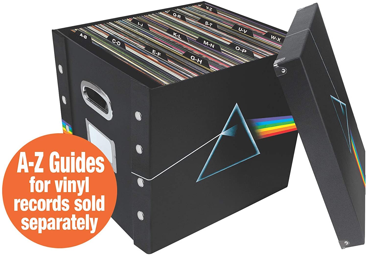 Buy SnapNStore Vinyl Record Storage Box Pack of 1 13.2 x 12.625 x