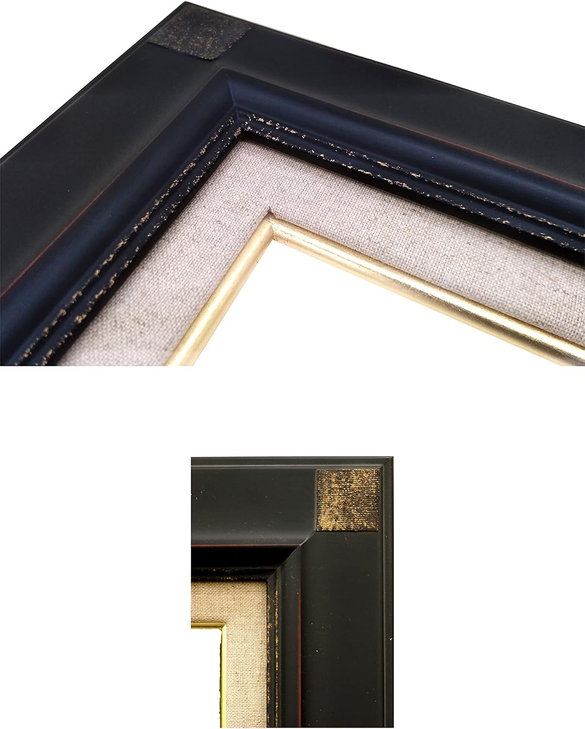 大額(Daigaku) Large Oil Frame F20 Iron Black Acrylic 7722