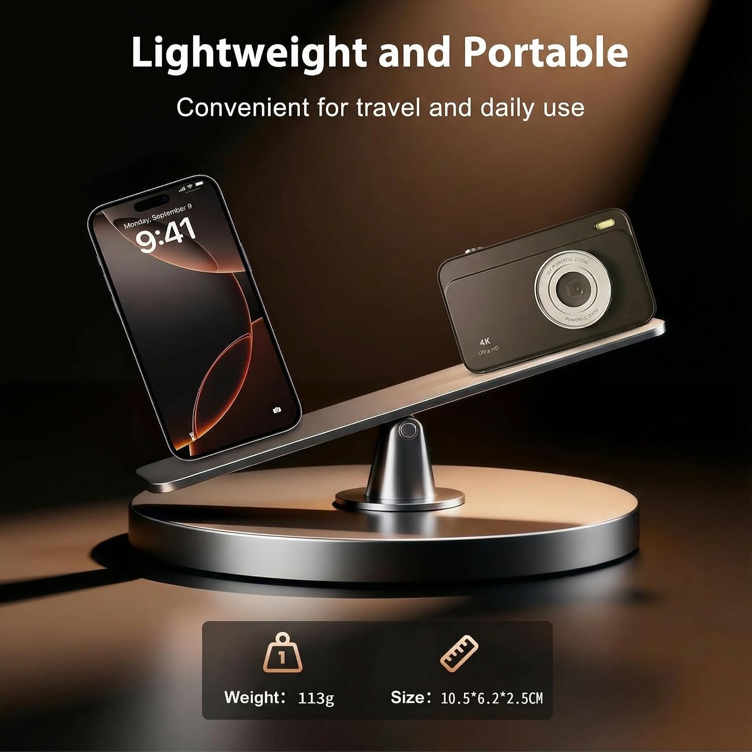 4K 64MP Digital Camera for Kids كاميرا ديجيتال Vlogging Camera Compact Point and Shoot Digital Cameras with SD Card for Photography & Vlogging, 2.8 Inch Screen, Smile & Face Detection - 4K 2026 - view 7
