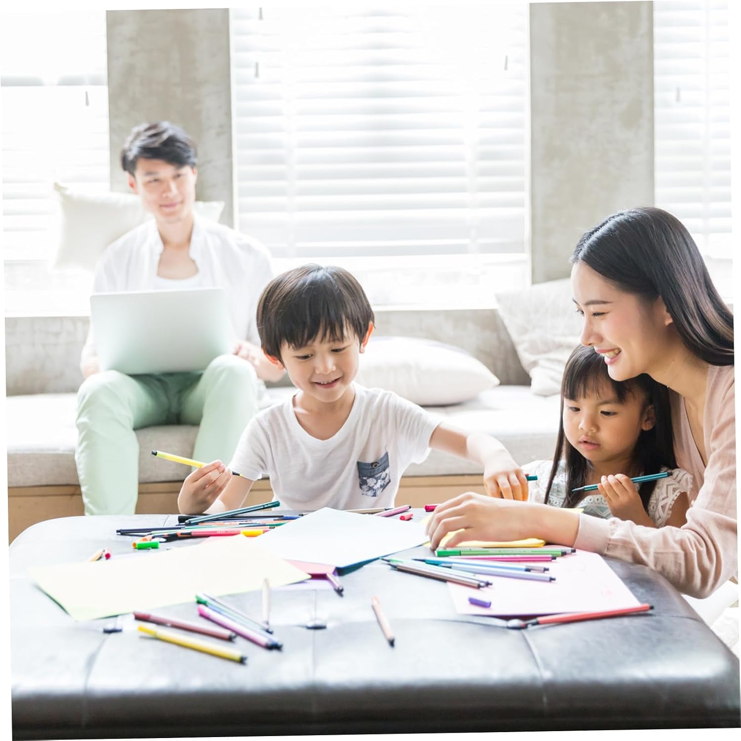 Anneome 25 Sheets Water Soluble Sketch Paper Portable Drawing Paper for School Students and Beginners Daily Use with Water Absorption Anti-Pilling for Classroom and Home