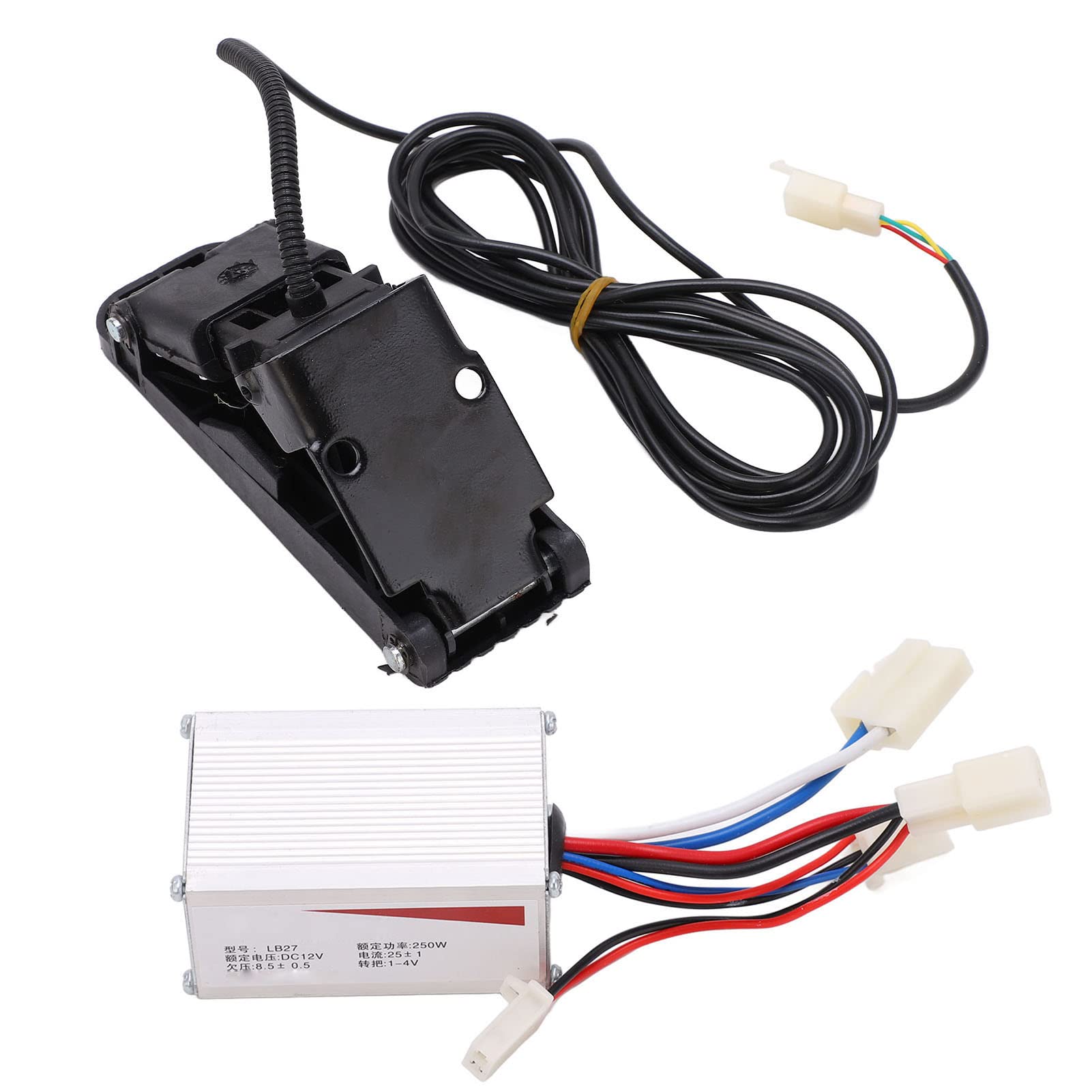 Acceleratore di velocità, Alta potenza, set di accelerazione, 12V 250W in lega d'alluminio, for biciclette elettriche, motociclette elettriche, pedicab, scooter elettriche, veicoli a pedali elettrici