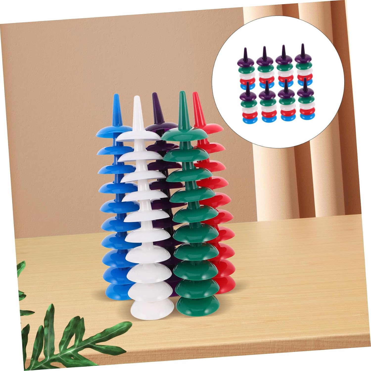 Ciieeo 50pcs Plastic Church Candleholders with Drip Protectors for Memorial Service Christmas Eve Wedding Party Taper Wax Catchers