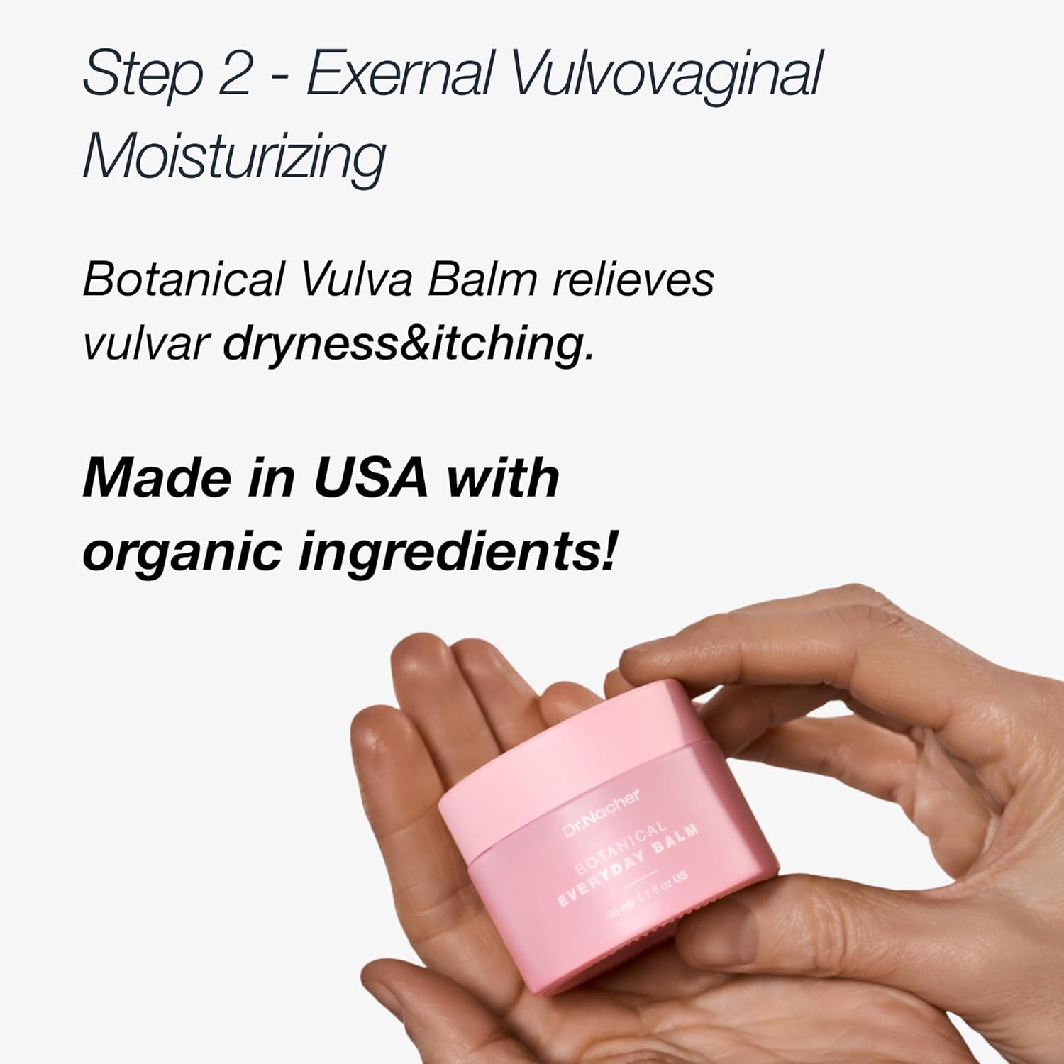 Moisture Duo Bundle: 10 MG Hyaluronic Acid Vaginal Suppositories with Vitamin E, Vitamin A + Botanical Balm for Vulvar Dryness and discomfort. Lavender Scent. Suitable for menopausal Dryness.