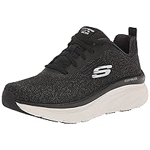 Skechers D’lux Walker – Daily Beauty, Sneaker Donna, Nero, 35.5 EU