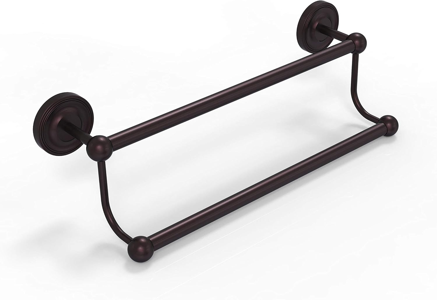 Allied Brass PR-72/18 Prestige Regal Collection 18 Inch Double Towel Bar, Oil Rubbed Bronze