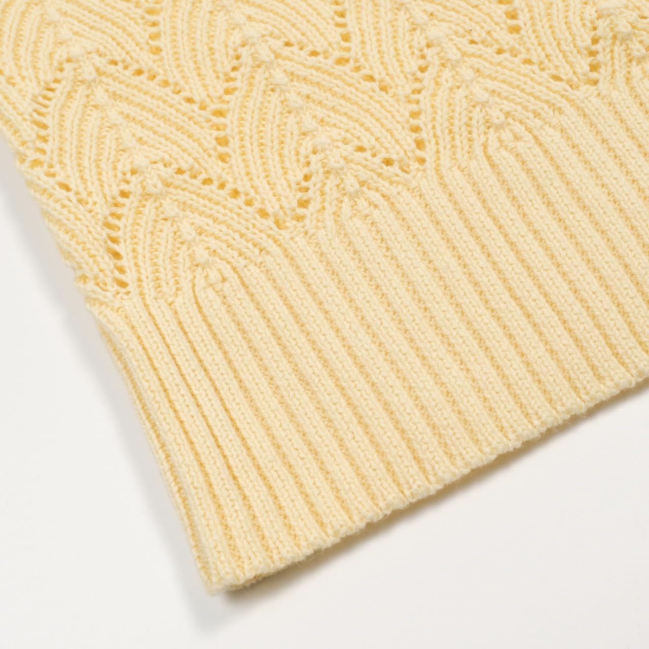 OXKnit Damen Off Shoulder T-Shirt Baumwolle Stricktop Kurze Ärmel Lässig Alltagskleidung - Kurze Version