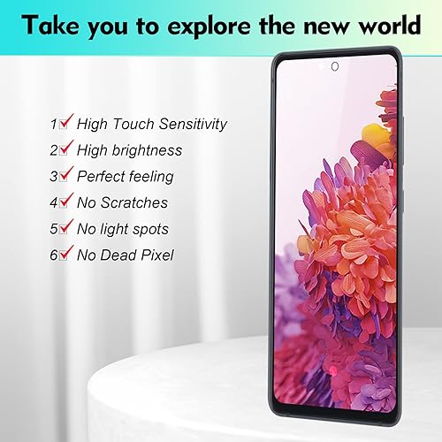 Miniatura 5 de Pantalla OLED para Samsung Galaxy S20 FE 5G Pantalla LCD Reemplazo para Samsung Galaxy S20 FE OLED Pantalla Táctil Digitalizador Asamblea (con marco)