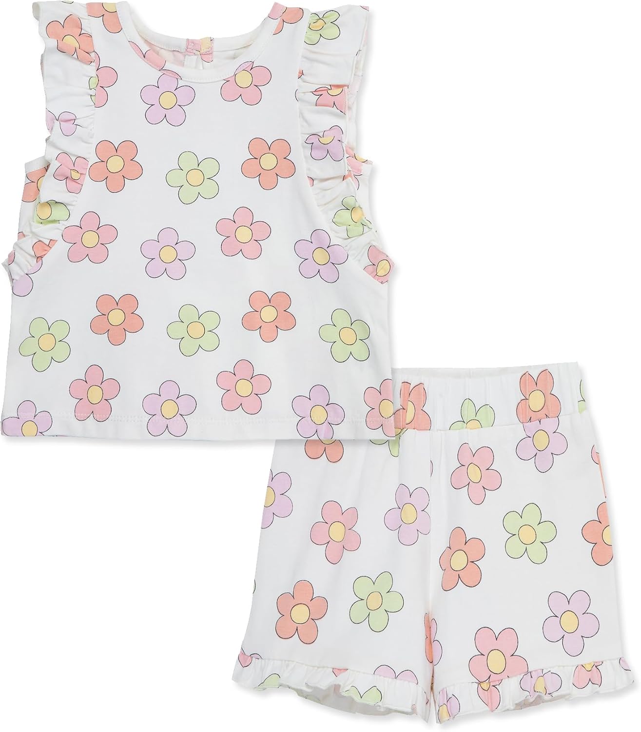 Little Me Clothes for Baby Girls' Knit Play Sets, 12 Months - 4 Toddlers