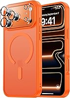 Vista 124 de Funda Magnética para iPhone Air Compatible con MagSafe Resistente a Caídas de 16 Pies Cubierta Trasera con Sensación de Piel Mate a Prueba de Golpes