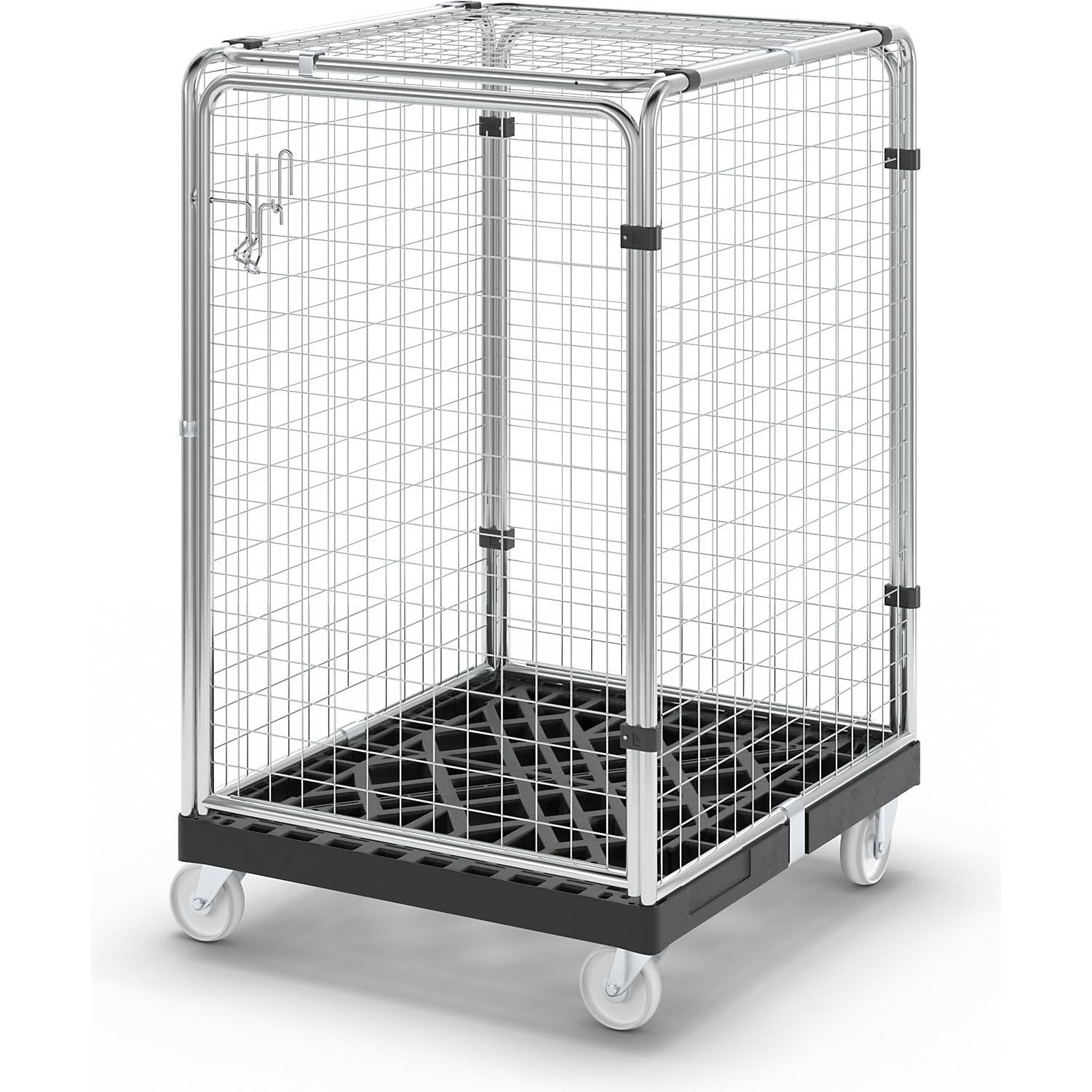 FRANKEL kaiserkraft | Roll-conteneur PROTECT | hauteur 1200 mm | noir profond