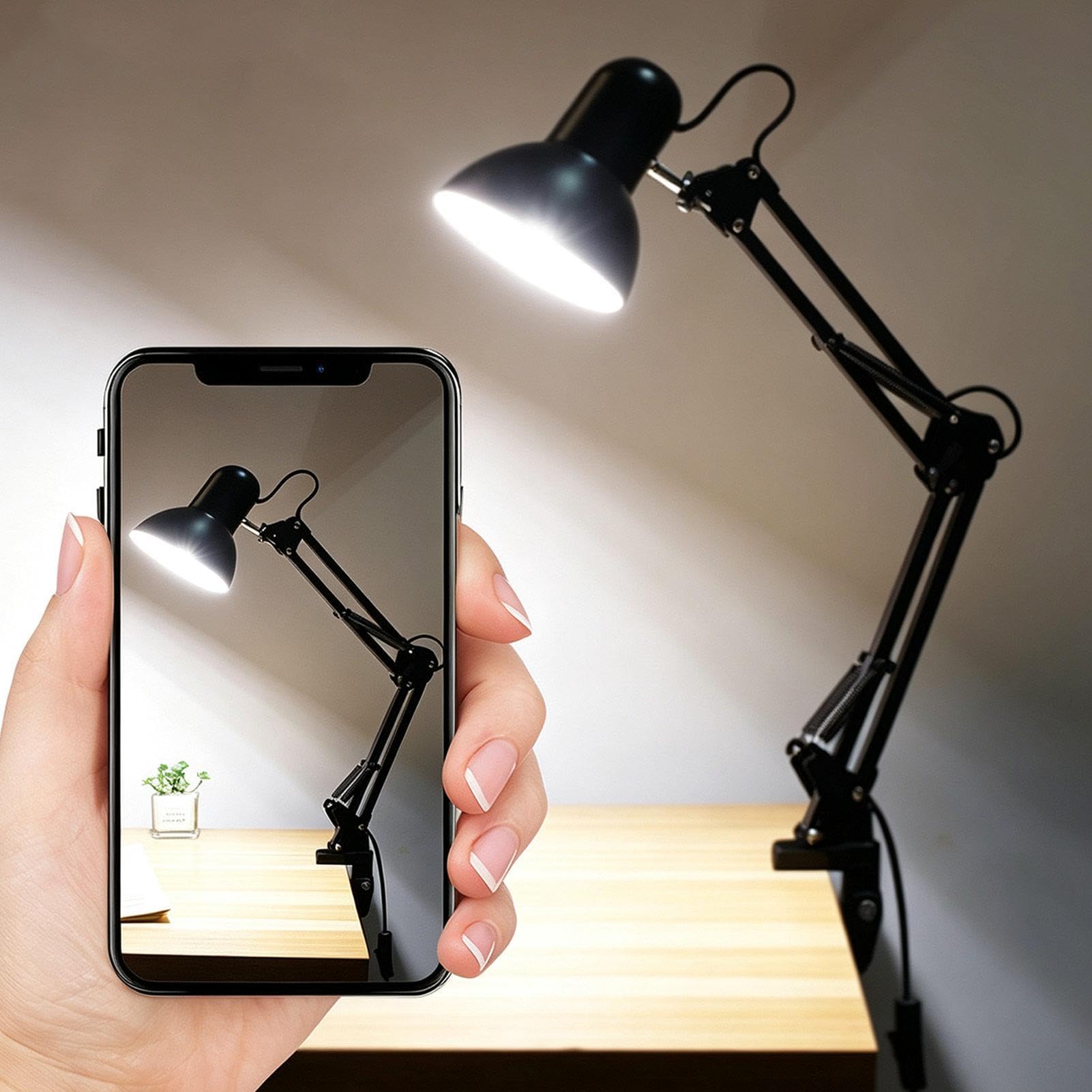 Lampa biurkowa, lampka do czytania Składany klips do pielęgnacji oczu 3