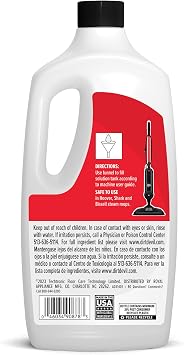 Dirt Devil Steam Water Hard Floor Cleaner, 32 Oz., Spring Meadow Scent