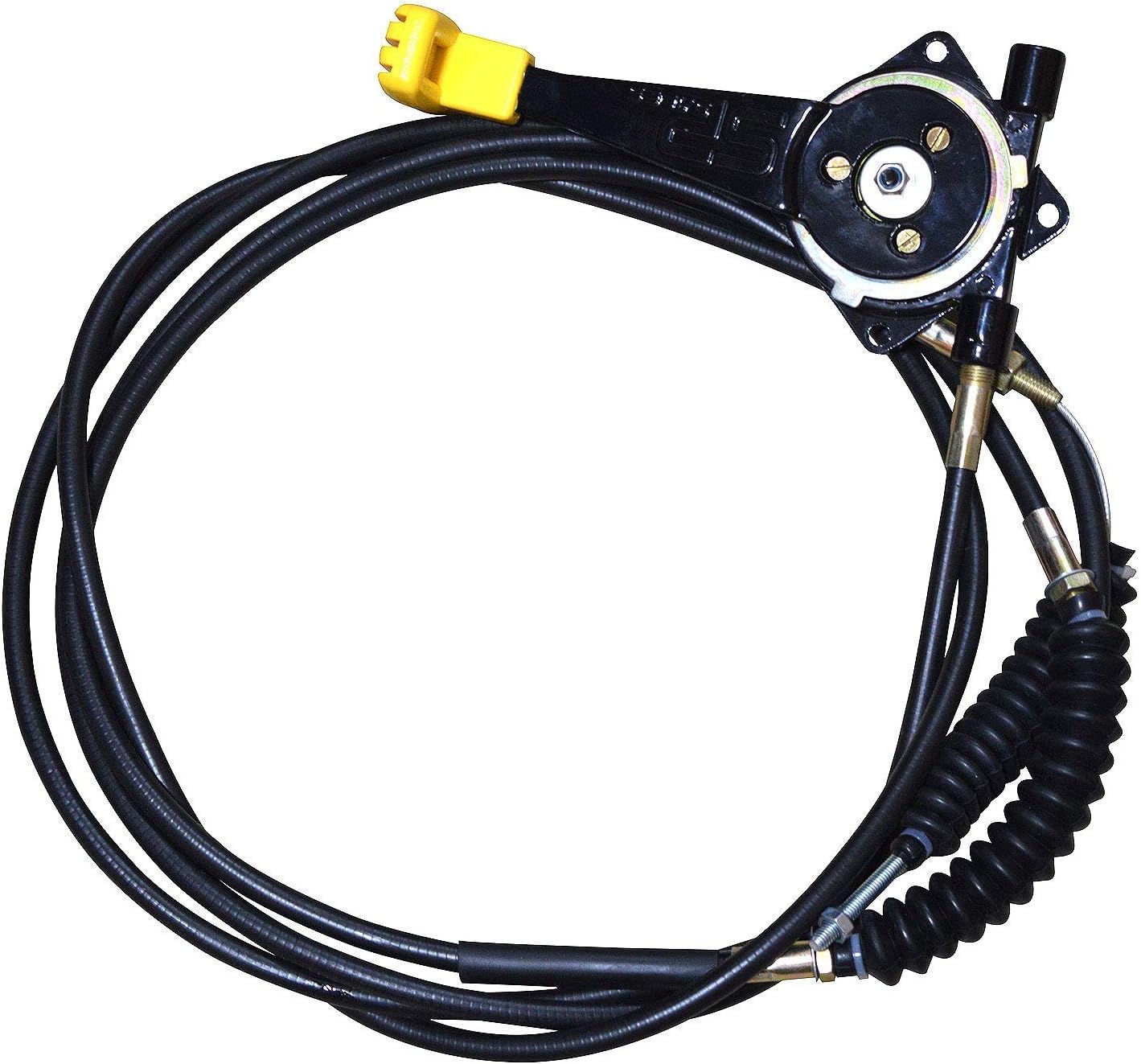 Kit de cable universal del acelerador para JCB – Conjunto de acelerador/acelerador, compatible con modelos 1600B, 214, 216, 217, 3C, 3CX, 3D, 3DX, 4C, 4CN y 4CX (cable del acelerador universal 4DX de
