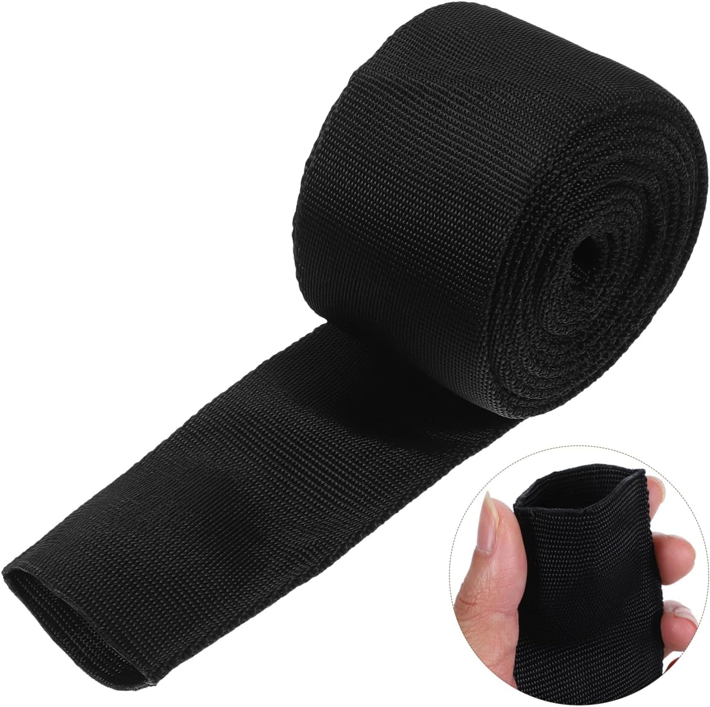 PRETYZOOM Winch Rope Sleeve Cover Durable Protector for Off Road and Trailer Applications Lightweight Easy to Install Winch Rope Line Sleeve Wide Long