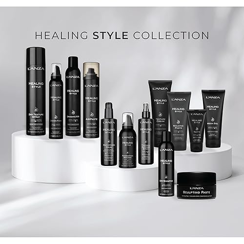 Miniatura 7 de L'ANZA Pasta de aire de estilo curativo con fuerte efecto de sujeción, nutre y refresca el cabello mientras se peina, con complejo de cactus de