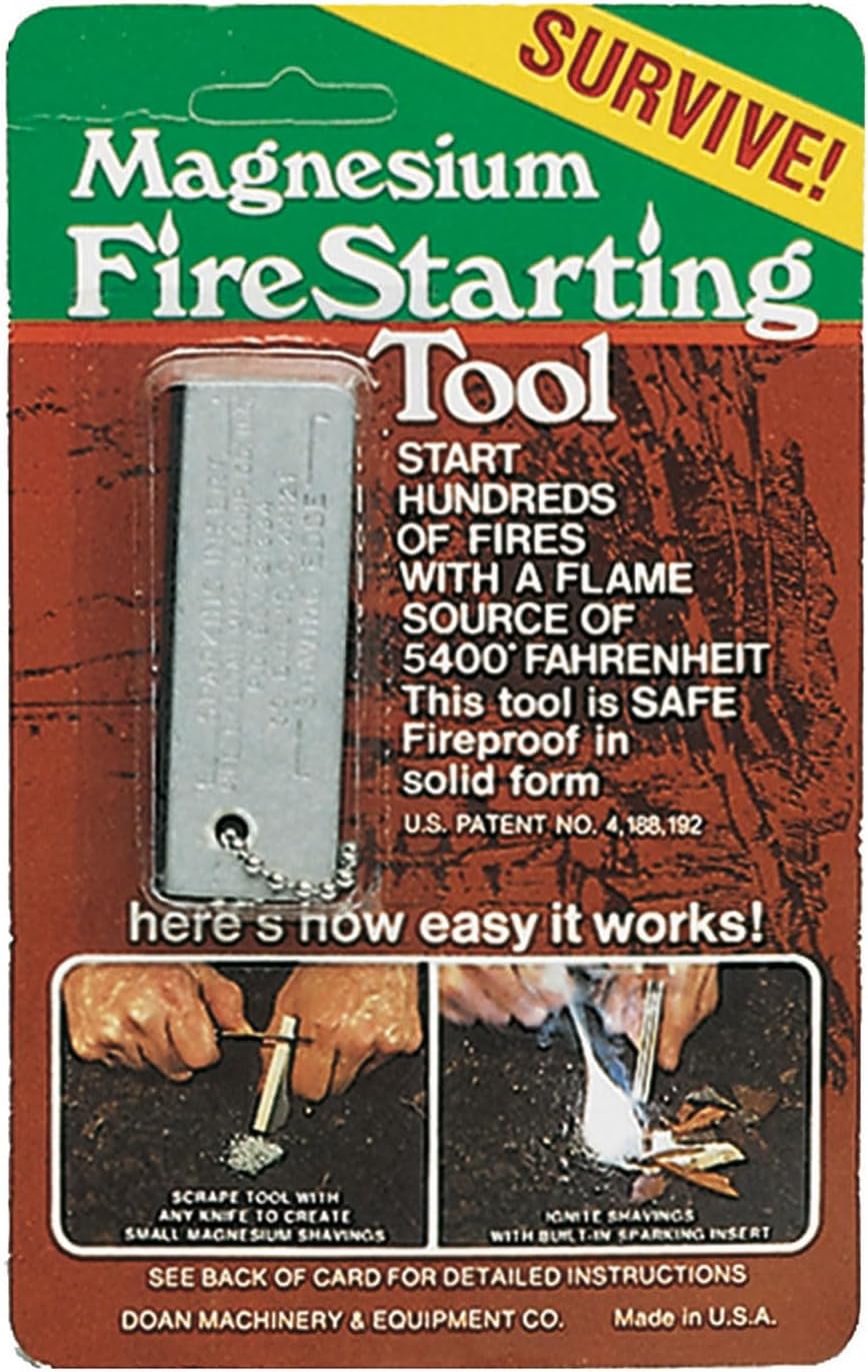 Magnesium Fire Starting Tool. Amazon.de Sport & Freizeit